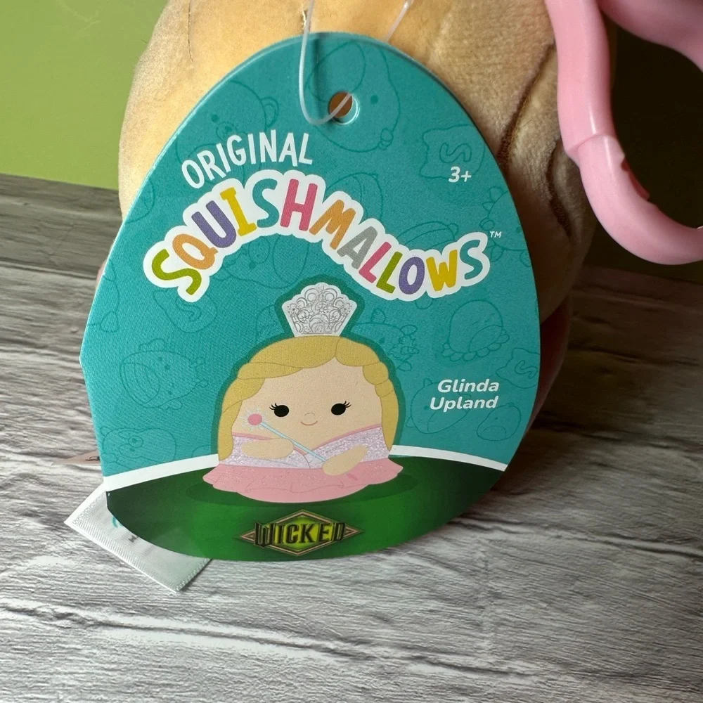 Set of 2 Wicked Squishmallow 3.5” Clip charms Glinda & Elphaba NWT